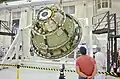 EFT-1 Orion Weight and Center of Gravity Test, June 2014
