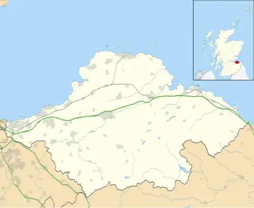 East Lothian is located in East Lothian