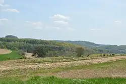Fields along Pennsylvania Route 210