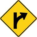 P2-14D Intersection in curve (right)