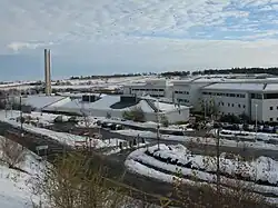 A photo of the exterior of the Royal Infirmary at Little France
