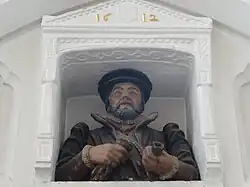 Effigy of William Lambe in St James' Church