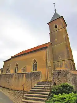 The church in Baudrecourt