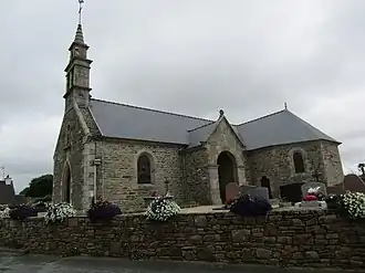 The church of Saint-Zény, in Trézény