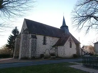 The church in Saint-Marien