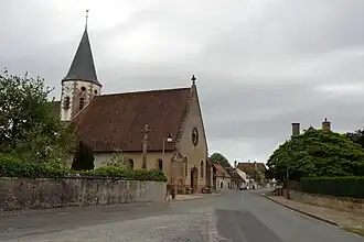The church in Chevagnes