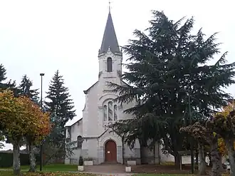 The church in Bagneux