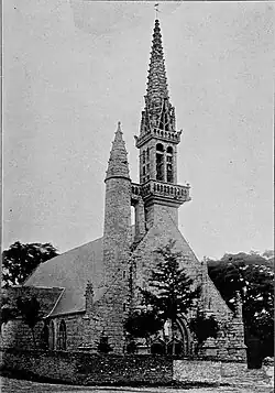 The Cléden-Poher parish church.