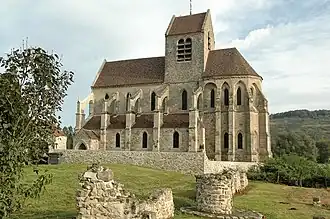 The church of Mézy-Moulins