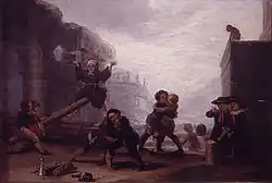 El balancín. Francisco Goya.