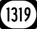 Kentucky Route 1319 marker