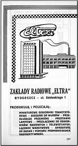 Eltra advertising, 1968