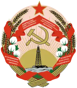 Emblem of the Azerbaijan SSR