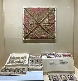 Hand-embroidered works