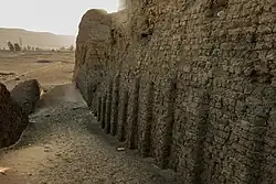 King Khasekhemwy "fort" in Abydos.