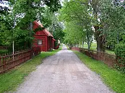 A road at Engelsberg iron works