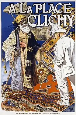 A La Place Clichy by Grasset, c. 1891