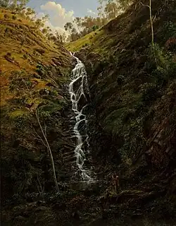 Waterfall, Strath Creek, 1862, Art Gallery of New South Wales