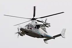 Eurocopter X3 Powered rotor, tractor propellers, wings.