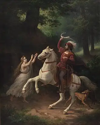 Frederik Storch's 1862 painting of the Otto I legend.