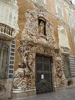 Portal of the Palace of the Marqués de Dos Aguas, Valencia, Spain (1740–1744)
