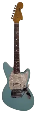 A Fender Jag-Stang Sonic Blue