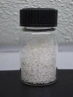 Iron alum, ammonium iron(III) sulfate, [NH4[Fe(H2O)6(SO4)2