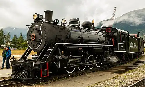 Steam Locomotive No. 73.