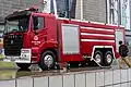 A China Fire Services Yichang Fire Department HOWO fire truck