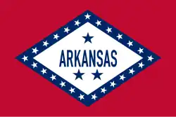 Flag of Arkansas, (February 26, 1913 – 1923)