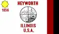 Flag of Heyworth, Illinois