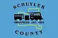 Flag of Schuyler County