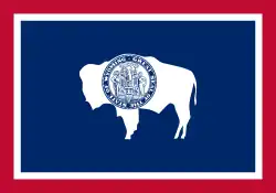 Flag of Wyoming, USA