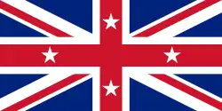 Flag of the governor of New Zealand (1868–1874)