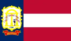 Flag of Georgia, (1906–1920)