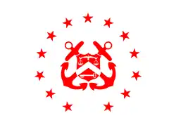 The flag of the U.S. Deputy Secretary of the Treasury