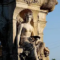 Goddess Flora in Flora Fountain