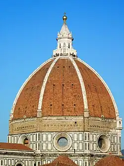 Renaissance oculus of the Florence Cathedral, Florence, Italy
