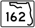 State Road 162 marker