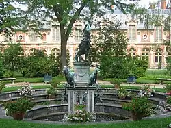 Fountain of Diana, in the gardens of the Château de Fontainebleau
