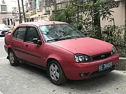 Chinese market Ford Fiesta 1.6 S sedan