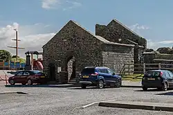 The vestry, the only remnant of Haycock's church