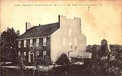 An old postcard of the Mount Washington Tavern.