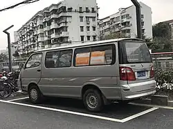 Foton View Kuaijie facelift rear