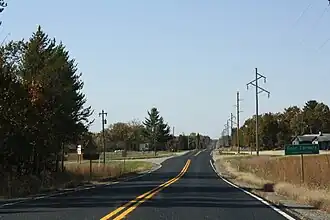 Northern terminus