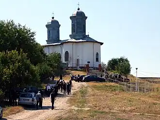 The church in Frătești