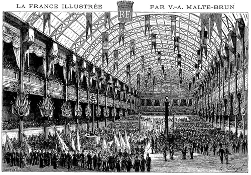 Interior of the Palais de l'Industrie