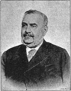 František Ladislav Rieger (1818–1903), politician, co-founder of the National Party, knighted for his merits[citation needed]