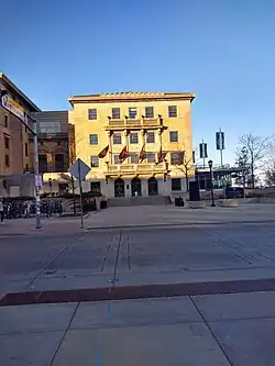 Memorial Union main entrance in 2024