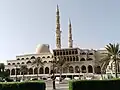Full View of King Faisal Mosque in Sharjah